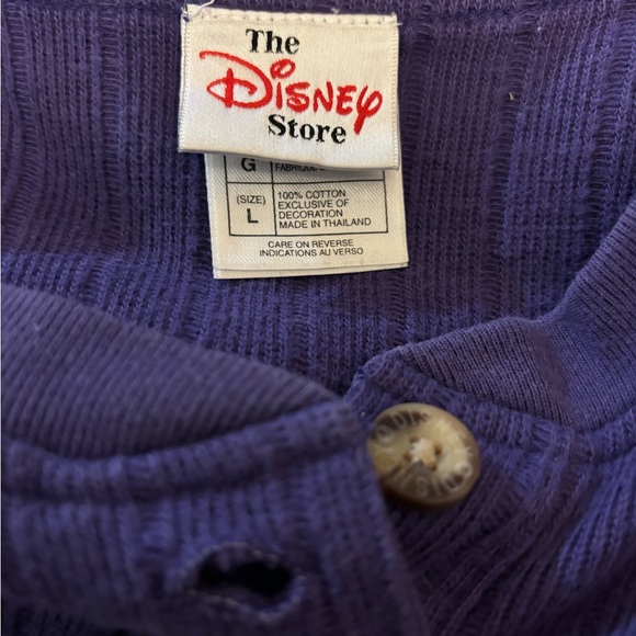 Vintage Disney Store size Large Winnie the Pooh embroidered long sleeve - Picture 4 of 4
